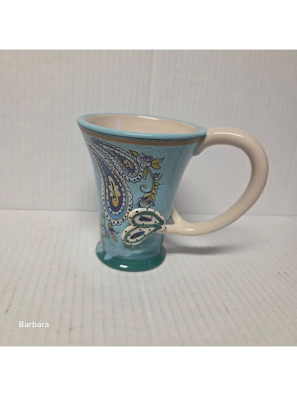 2011 Blue Sky Heather Goldminc Hand-decorated Mug